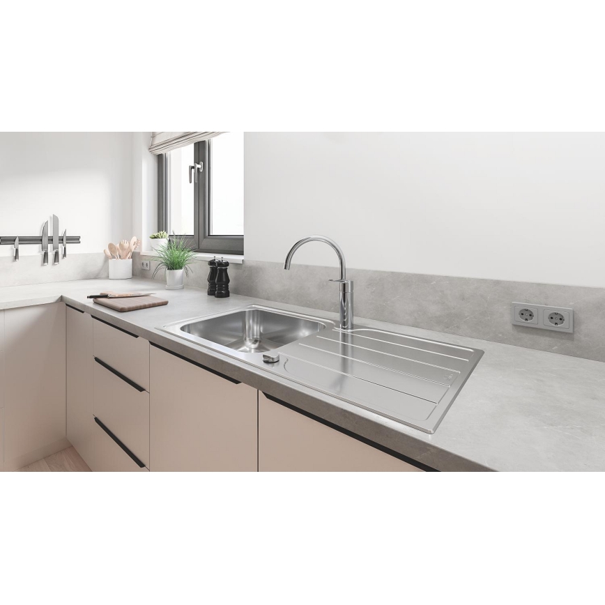 GROHE 31563SD1 - Zlewozmywak K500 1000 × 500 mm ze stali nierdzewnej