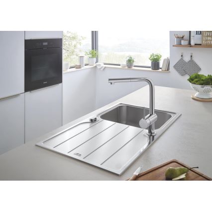 GROHE 31571SD1 - Zlew K500 860 × 500 mm stal nierdzewna
