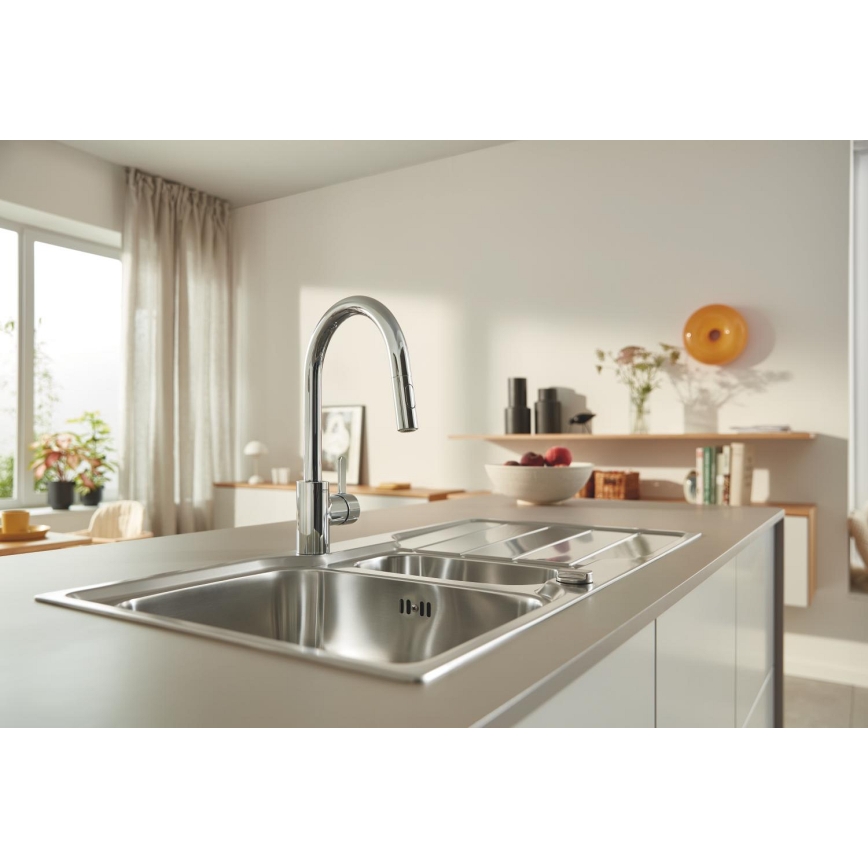 GROHE 31572SD1 - Zlewozmywak K500 1000 × 500 mm ze stali nierdzewnej