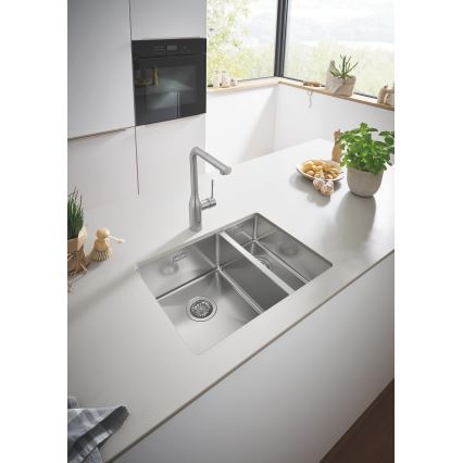 GROHE 31577SD1 - Zlewozmywak kuchenny K700U 595 × 450 mm stal nierdzewna