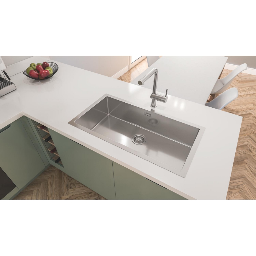 GROHE 31580SD1 - Zlewozmywak kuchenny K700 864 × 464 mm, stal nierdzewna