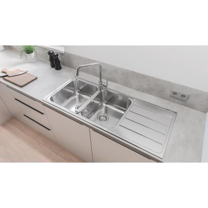 GROHE 31588SD1 - Zlewozmywak K500 1160 × 500 mm ze stali nierdzewnej