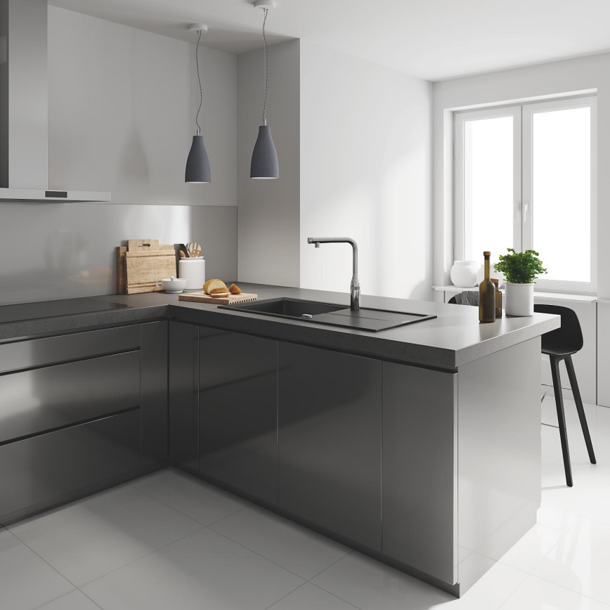 GROHE 31615000 - Bateria zlewozmywakowa ESSENCE SMARTCONTROL 366 mm, chrom błyszczący