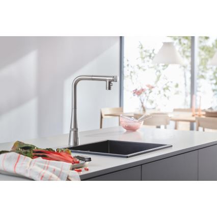 GROHE 31653AP0 - Zlewozmywak kompozytowy K700U 457 × 406 mm czarny