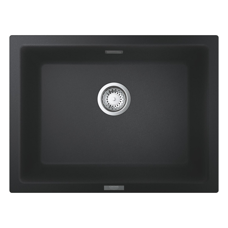 GROHE 31655AP0 - Zlewozmywak K700U 610 × 460 mm czarny kamień/czarny