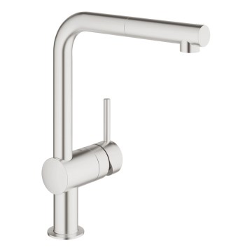 GROHE 32168DC0 - Bateria zlewozmywakowa A ze stali nierdzewnej