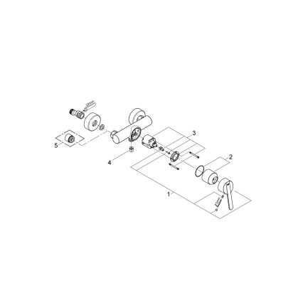 GROHE 32270000 - Bateria prysznicowa FEEL DN 15, chrom błyszczący