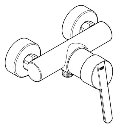 GROHE 32270000 - Bateria prysznicowa FEEL DN 15, chrom błyszczący