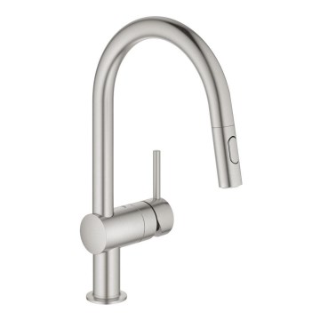 GROHE 32321DC2 - Bateria zlewozmywakowa A stal nierdzewna