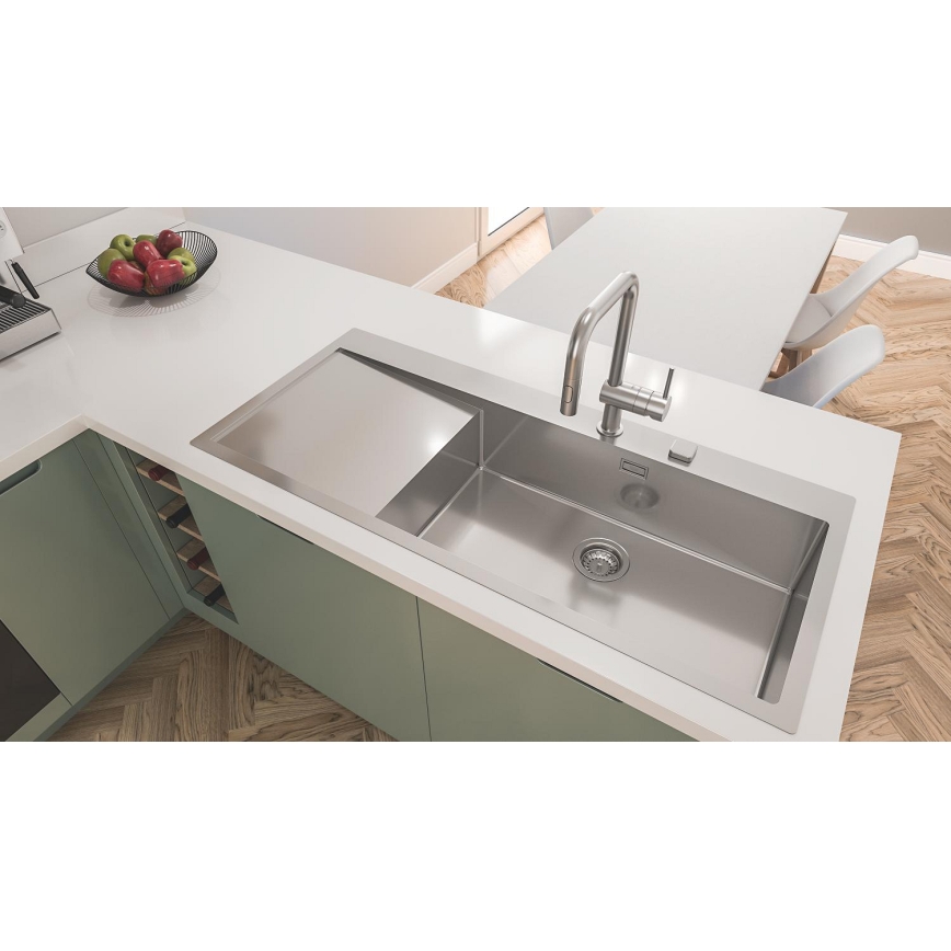 GROHE 32322DC2 - Bateria zlewozmywakowa A stal nierdzewna