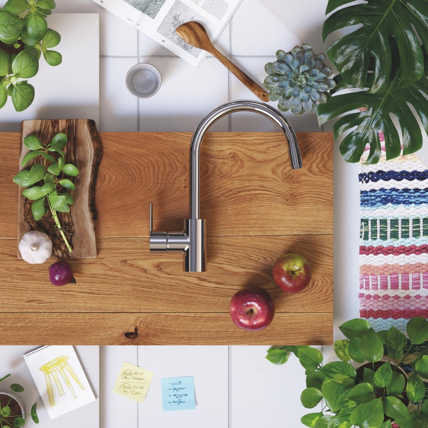 GROHE 32671002 - Bateria zlewozmywakowa FEEL, błyszczący chrom