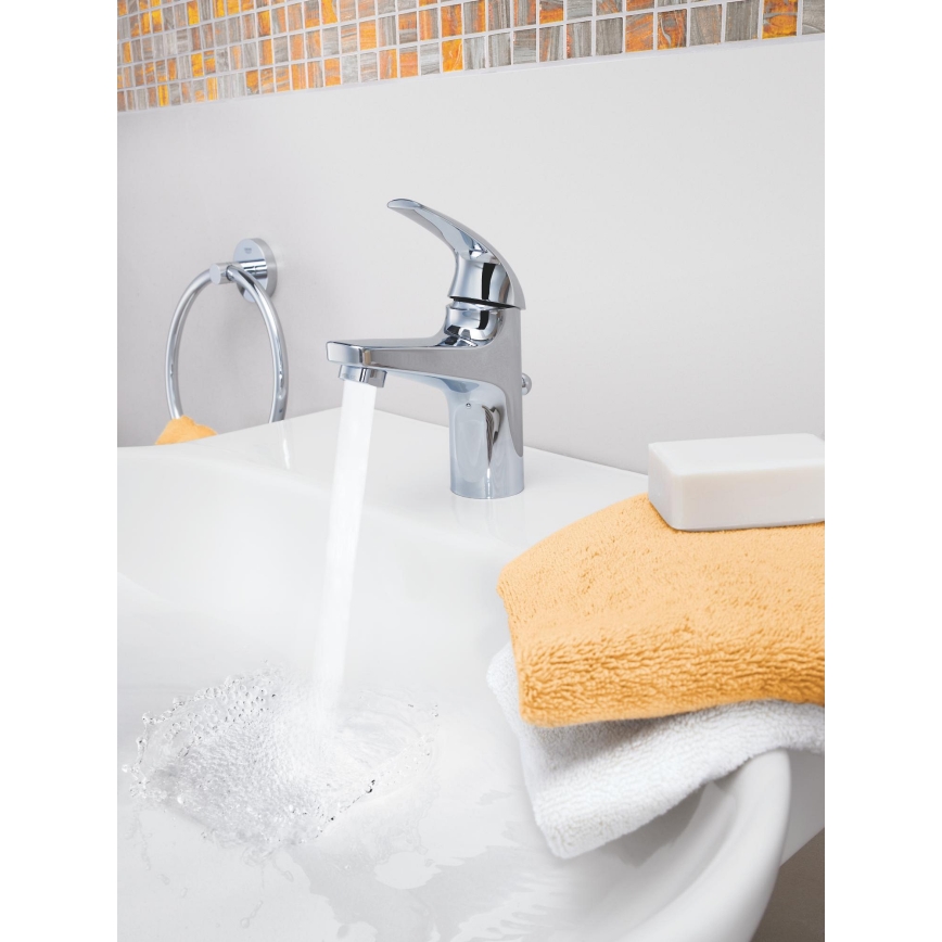 GROHE 32805000 - Bateria umywalkowa BAUCURVE DN 15 chrom błyszczący