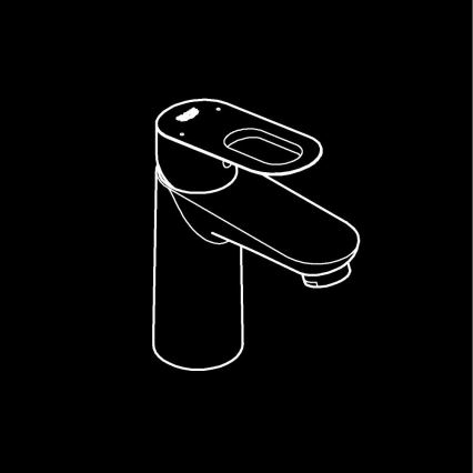 GROHE 32854000 - Bateria umywalkowa BAULOOP chrom błyszczący