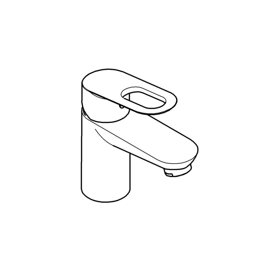 GROHE 32857000 - Zawór stojący BAULOOP DN 15 chrom błyszczący