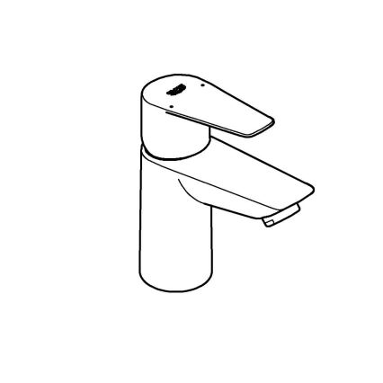 GROHE 32858001 - Bateria umywalkowa BAUEDGE 147 mm błyszczący chrom