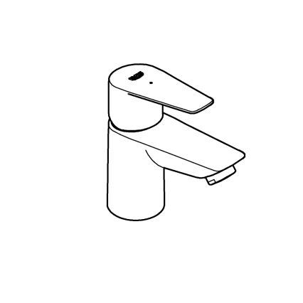 GROHE 32861001 - Bateria stojąca BAUEDGE 131 mm chrom błyszczący