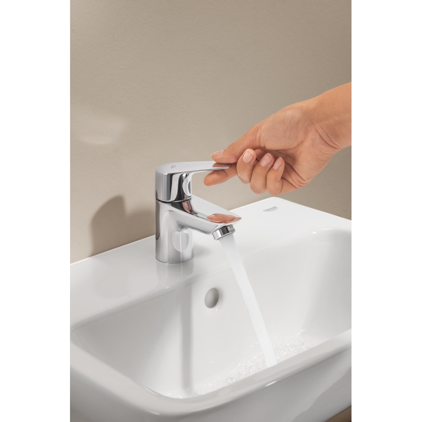 GROHE 32861001 - Bateria stojąca BAUEDGE 131 mm chrom błyszczący
