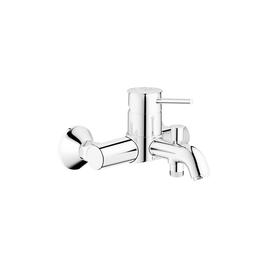 GROHE 32865000 - Bateria wannowa BAUCLASSIC DN 15 błyszczący chrom