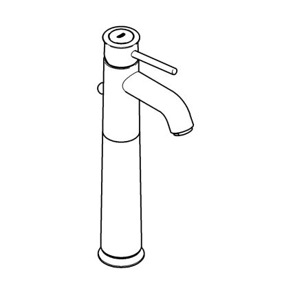 GROHE 32868000 - Bateria umywalkowa BAUCLASSIC DN 15 chrom błyszczący