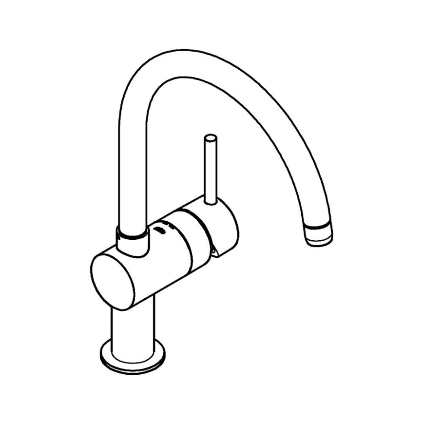 GROHE 32917GN0 - Bateria zlewozmywakowa A złota