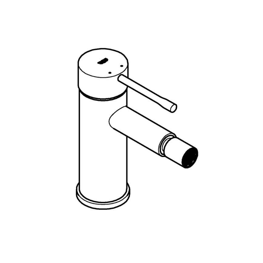 GROHE 32934001 - Bateria bidetowa ESSENCE DN 15 chrom błyszczący