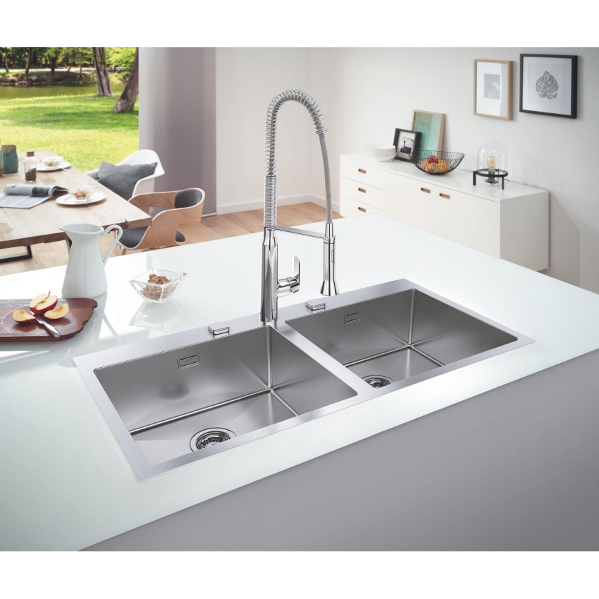 GROHE 32950000 - Bateria zlewozmywakowa K7, chrom błyszczący