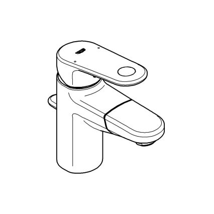 GROHE 33155002 - Bateria umywalkowa EUROPLUS DN 15 chrom błyszczący