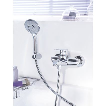 GROHE 33395002 - Zestaw wannowy z baterią EURODISC COSMOPOLITAN, chrom błyszczący