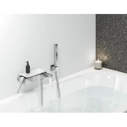 GROHE 33547003 - Zestaw wannowy z baterią PLUS, chrom błyszczący