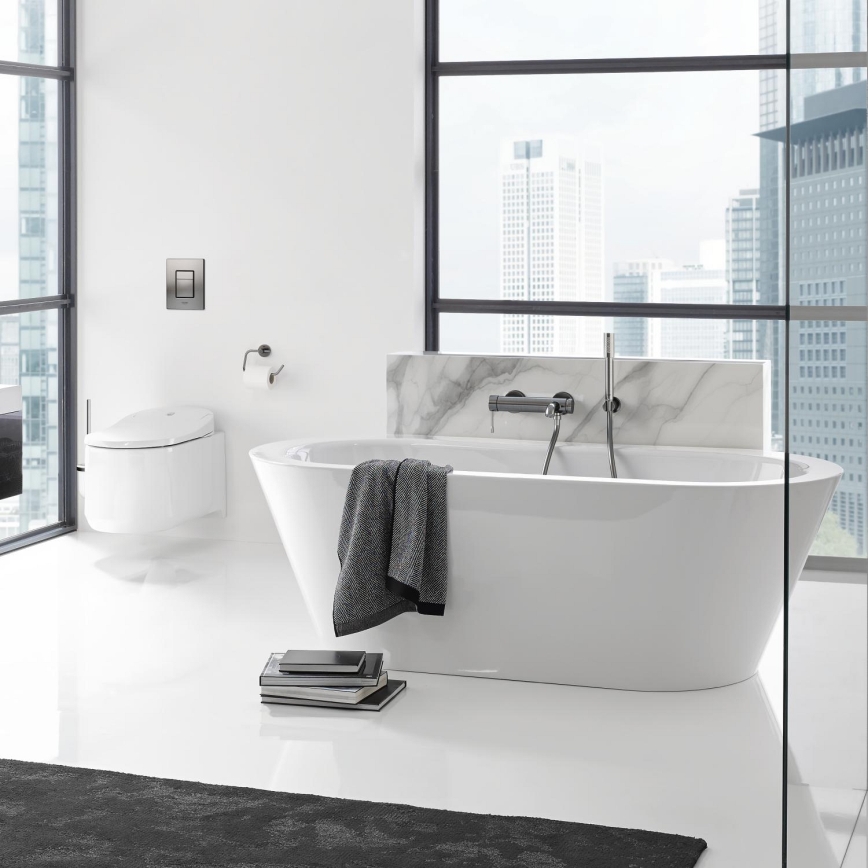 GROHE 33624AL1 - Bateria wannowa ESSENCE 193 mm grafitowa