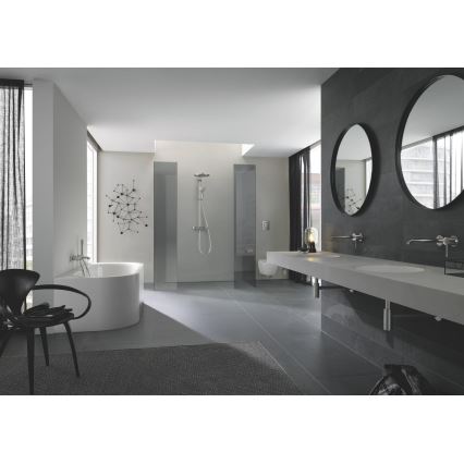 GROHE 33624DC1 - Bateria wannowa ESSENCE stal nierdzewna