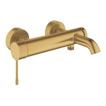GROHE 33624GN1 - Bateria wannowa ESSENCE 193 mm, szczotkowane złoto