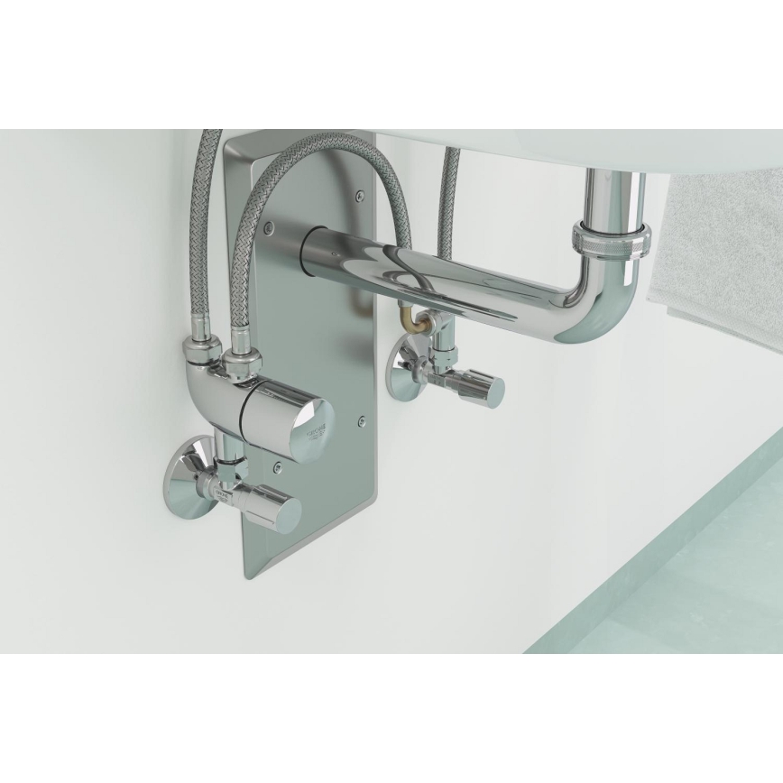 GROHE 34487000 - Termostatyczne zabezpieczenie przed oparzeniem GROHTHERM MICRO chrom