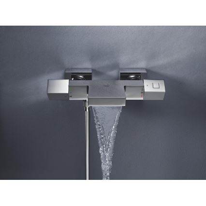 GROHE 34497000 - Termostatyczna bateria wannowa GROHTHERM CUBE DN 15, błyszczący chrom