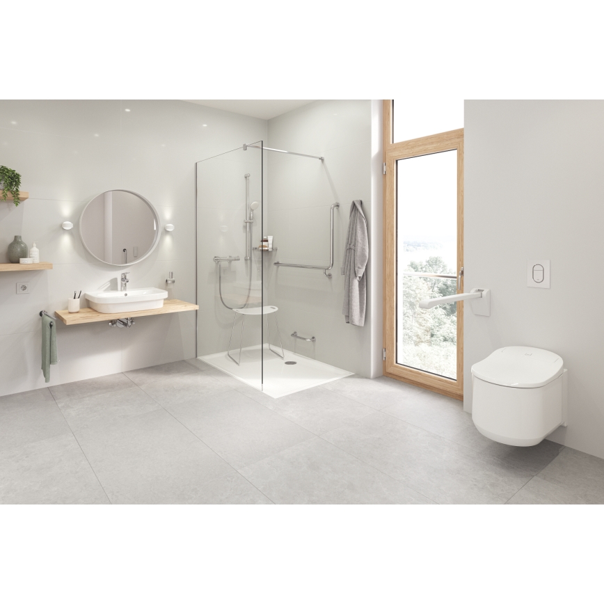 GROHE 34558000 - Termostatyczna bateria prysznicowa GROHTHERM 800 DN 15, chrom błyszczący