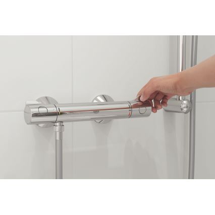 GROHE 34558000 - Termostatyczna bateria prysznicowa GROHTHERM 800 DN 15, chrom błyszczący