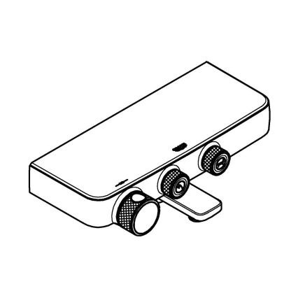 GROHE 34718000 - Termostatyczna bateria wannowa GROHTHERM SMARTCONTROL 12” chrom