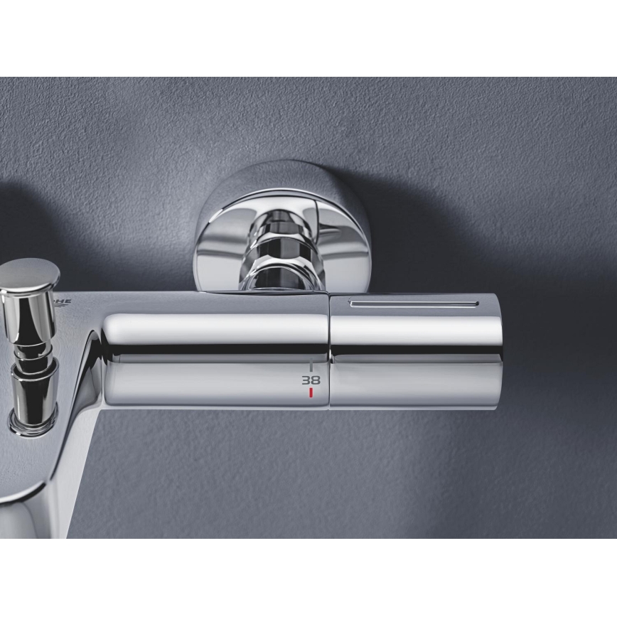 GROHE 34774000 - Termostatyczna bateria wannowa PRECISION GET DN 15, chrom błyszczący