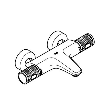 GROHE 34788000 - Termostatyczna bateria wannowa PRECISION FEEL DN 15 chrom błyszczący
