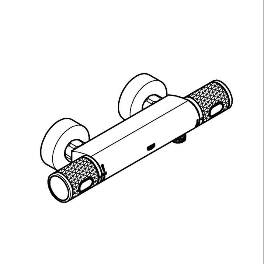 GROHE 34790000 - Termostatyczna bateria prysznicowa PRECISION FEEL DN 15 chrom