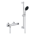 GROHE 34800001 - Zestaw prysznicowy z baterią termostatyczną PRECISION FLOW 600 mm błyszczący chrom