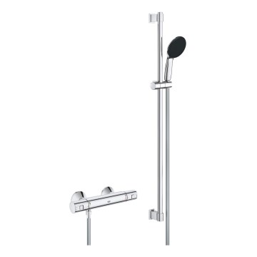 GROHE 34854001 - Zestaw prysznicowy z baterią termostatyczną PRECISION START 900 mm, błyszczący chrom
