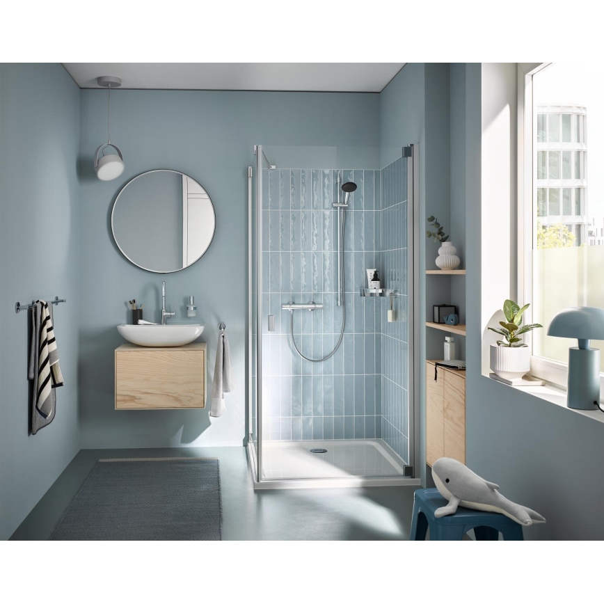 GROHE 34854001 - Zestaw prysznicowy z baterią termostatyczną PRECISION START 900 mm, błyszczący chrom
