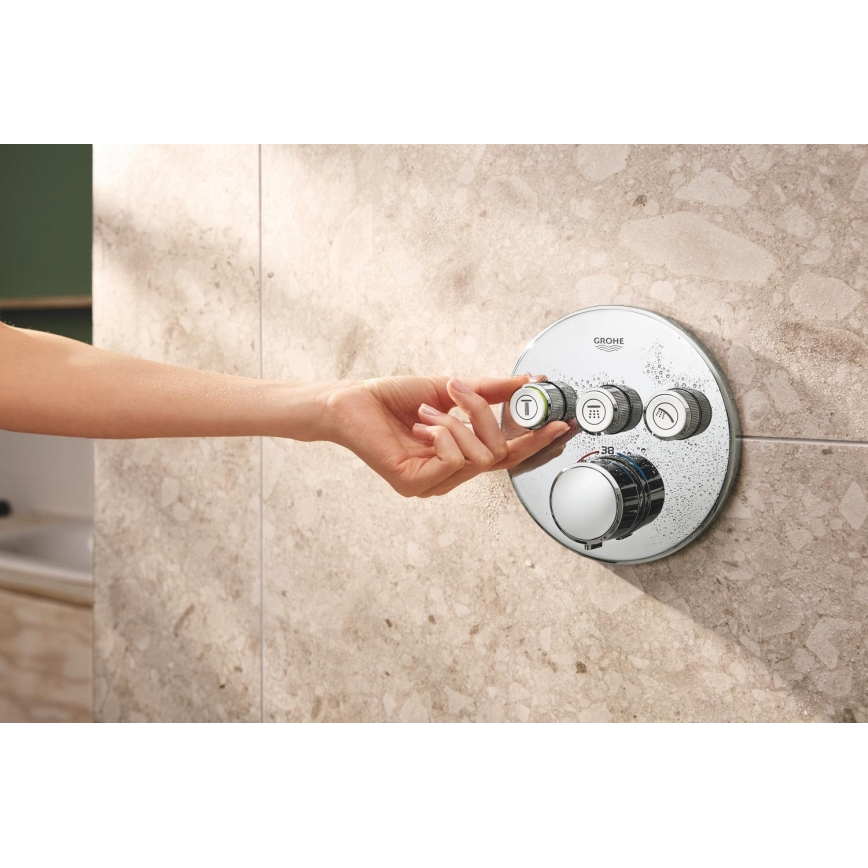 GROHE 34874000 - System prysznicowy PRECISION SMARTCONTROL 310 mm błyszczący chrom