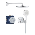 GROHE 34877000 - System prysznicowy VITALIO RAIN MONO 310, błyszczący chrom
