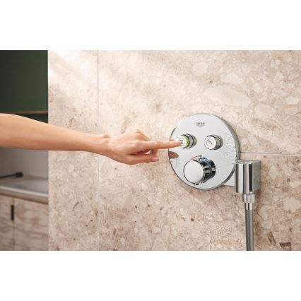 GROHE 34877000 - System prysznicowy VITALIO RAIN MONO 310, błyszczący chrom