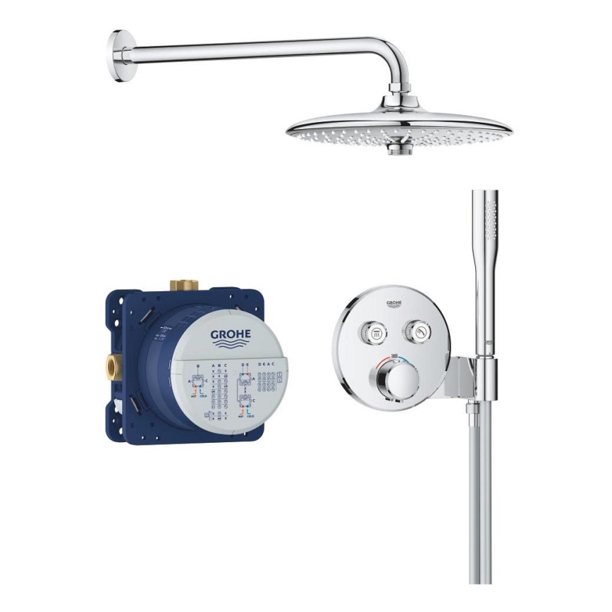 GROHE 34878000 - System prysznicowy PRECISION SMARTCONTROL 260 mm błyszczący chrom