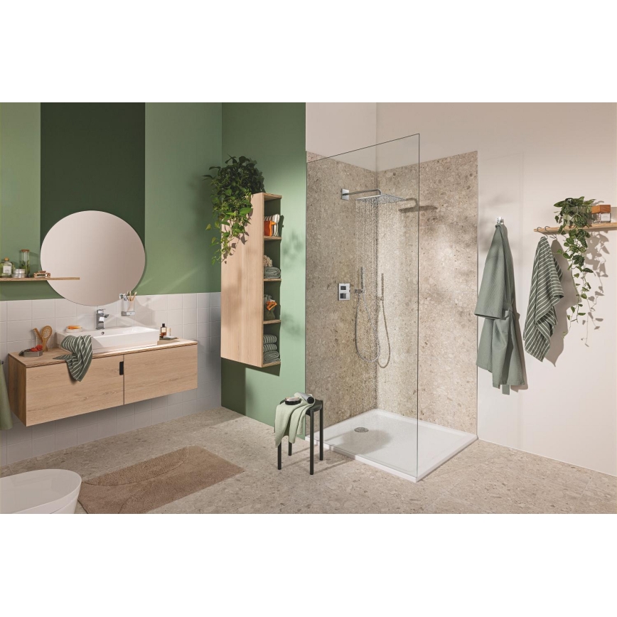 GROHE 34879000 - Podtynkowy system prysznicowy PRECISION CUBE 310 × 310 mm chrom