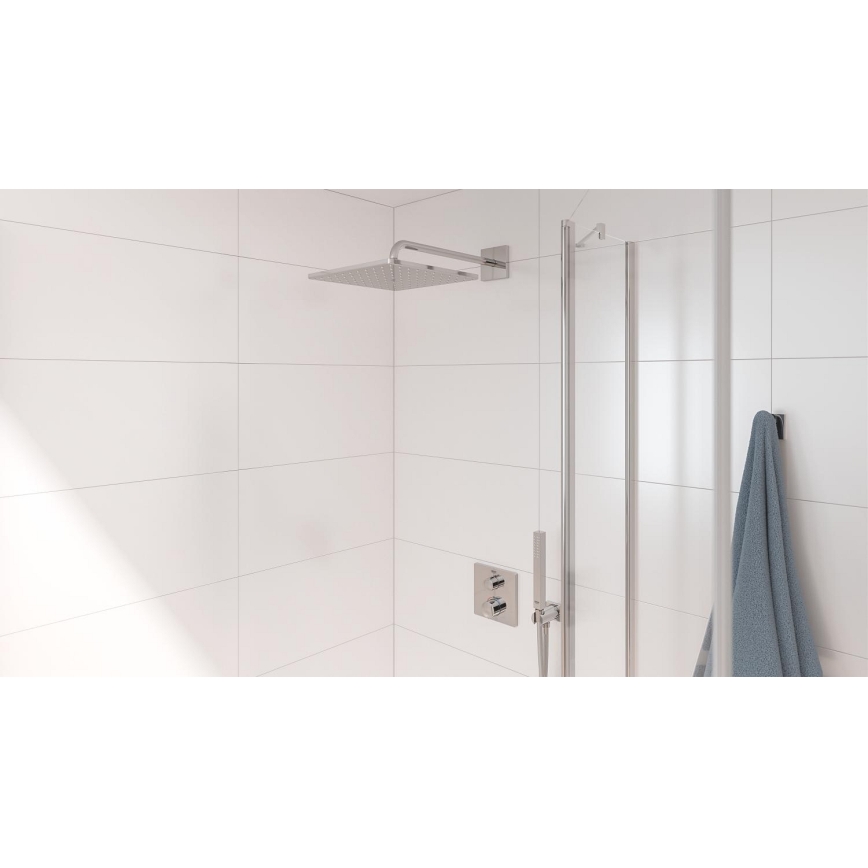 GROHE 34881000 - Podtynkowy system prysznicowy PRECISION 310 × 310 mm chrom błyszczący