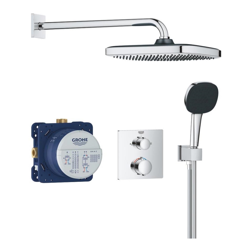 GROHE 34882000 - System prysznicowy PRECISION VITALIO COMFORT 250 błyszczący chrom